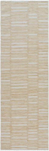 Surya Marseille Handmade 2' X 3' Wool Rug - Timeless Elegance With Fringe Detail For Cozy Living Spaces Beige Wool Mll2304-268