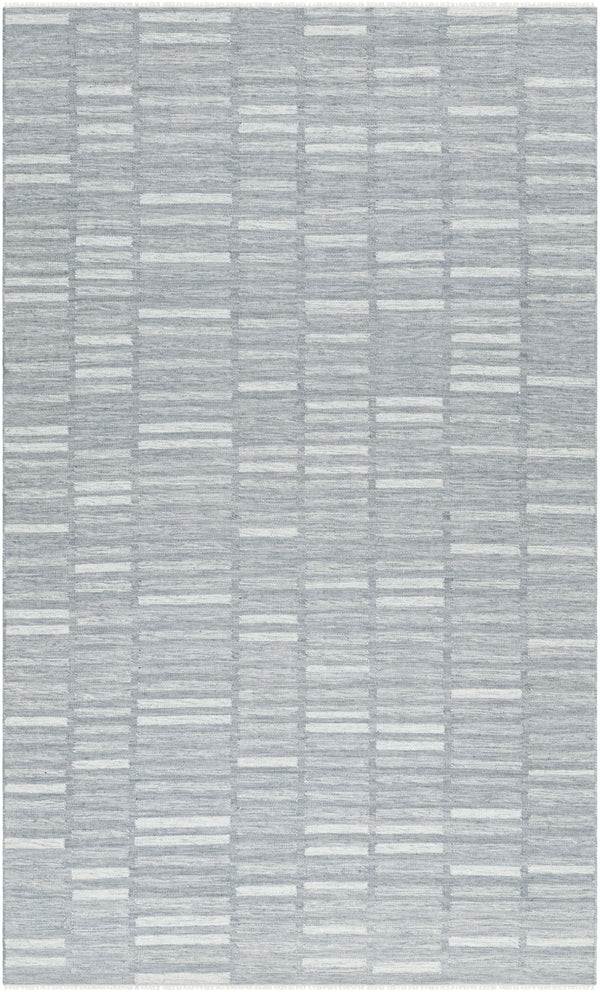 Marseille MLL-2305 9' x 12' Handmade Rug MLL2305-912  Metallic - Silver, Grey, Silver Surya