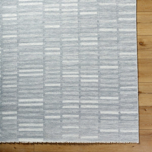 Marseille MLL-2305 9' x 12' Handmade Rug MLL2305-912  Metallic - Silver, Grey, Silver Surya