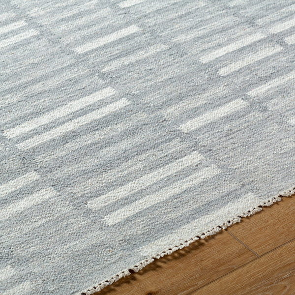 Marseille MLL-2305 9' x 12' Handmade Rug MLL2305-912  Metallic - Silver, Grey, Silver Surya