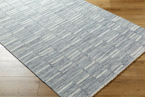 Marseille MLL-2306 9' x 12' Handmade Rug MLL2306-912  Metallic - Silver, Sterling Grey, Grey, Light Silver Surya