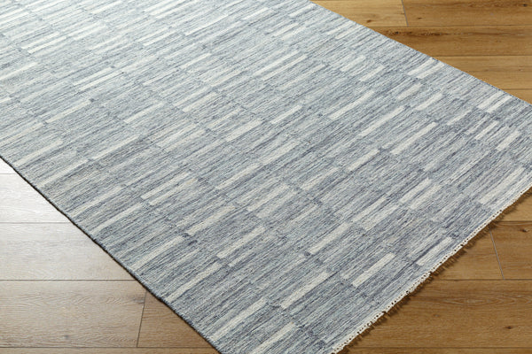 Marseille MLL-2306 9' x 12' Handmade Rug MLL2306-912  Metallic - Silver, Sterling Grey, Grey, Light Silver Surya