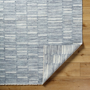Marseille MLL-2306 9' x 12' Handmade Rug MLL2306-912  Metallic - Silver, Sterling Grey, Grey, Light Silver Surya