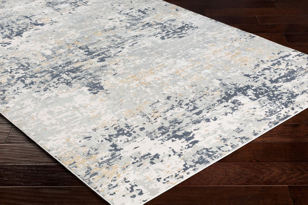Livabliss Milano Machine Woven Viscose Blend Accent Rug with Lustrous High Low Pile Texture Light Gray, Sla 2' x 2'11" MLN2301-23