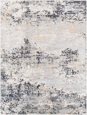 Livabliss Milano Machine Woven Viscose Blend Accent Rug with Lustrous High Low Pile Texture Light Gray, Sla 7'10" x 10'2" MLN2301-710103