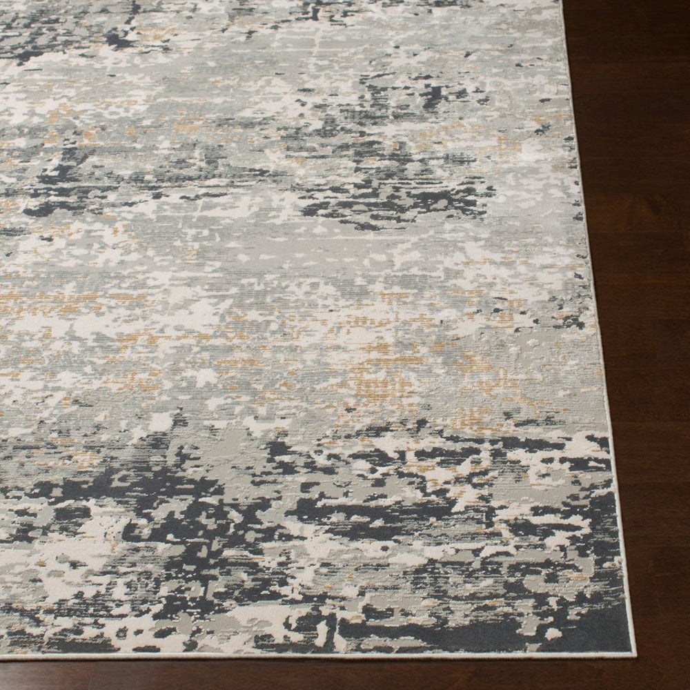 Livabliss Milano Machine Woven Viscose Blend Accent Rug with Lustrous High Low Pile Texture Light Gray, Sla 2' x 2'11" MLN2301-23