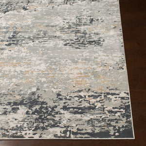 Livabliss Milano Machine Woven Viscose Blend Accent Rug with Lustrous High Low Pile Texture Light Gray, Sla 2' x 2'11" MLN2301-23
