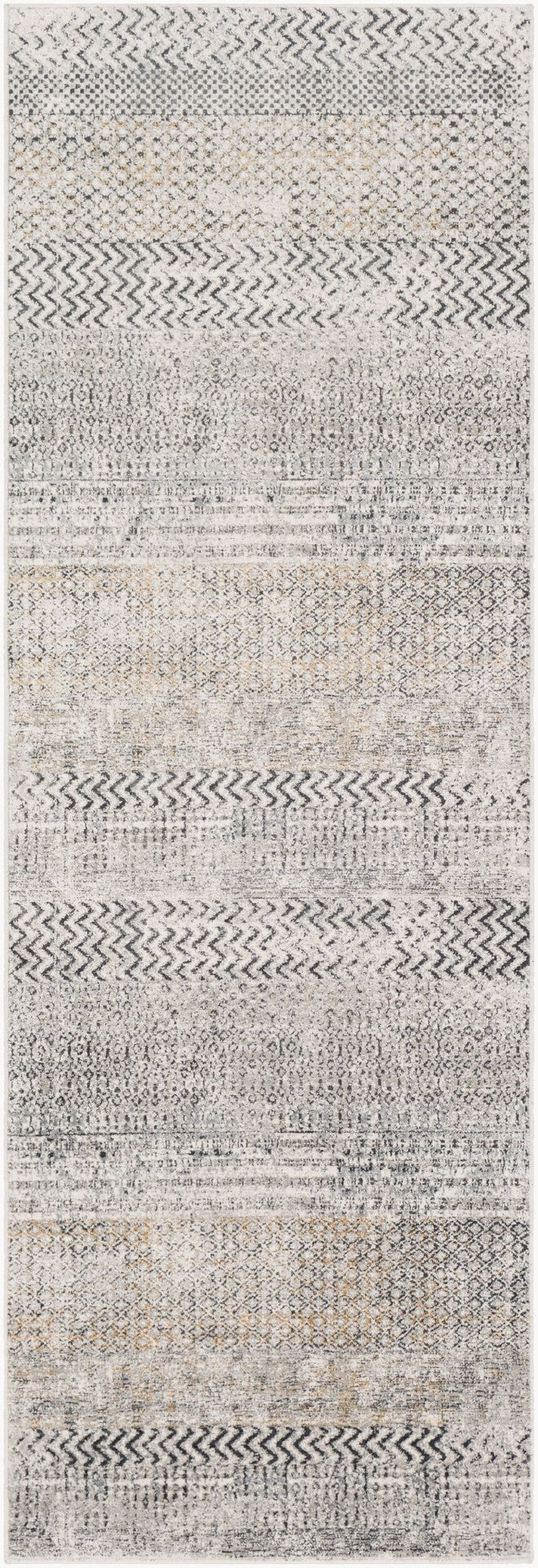 Livabliss Milano Global Pattern Runner Rug Viscose Blend Lustrous Pile for Hallway or Entryway MLN2308-2777