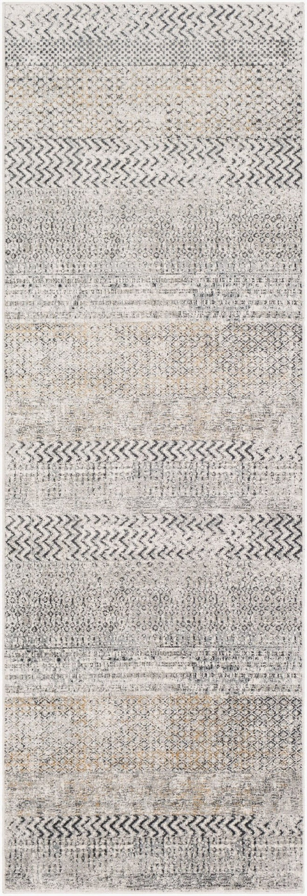 Livabliss Milano Global Pattern Runner Rug Viscose Blend Lustrous Pile for Hallway or Entryway MLN2308-2777