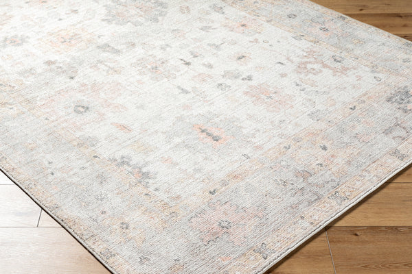 Marlon MLO-2305 9'1" x 12' Machine Woven Rug MLO2305-9112  Taupe, Light Gray, Gray, Tan, Light Brown, Dusty Pink Surya