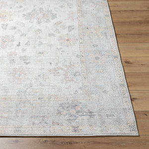 Marlon MLO-2305 9'1" x 12' Machine Woven Rug MLO2305-9112  Taupe, Light Gray, Gray, Tan, Light Brown, Dusty Pink Surya