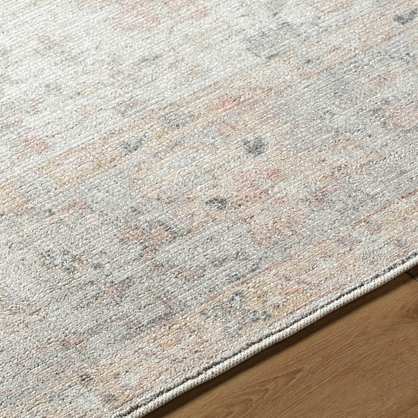 Marlon MLO-2305 9'1" x 12' Machine Woven Rug MLO2305-9112  Taupe, Light Gray, Gray, Tan, Light Brown, Dusty Pink Surya