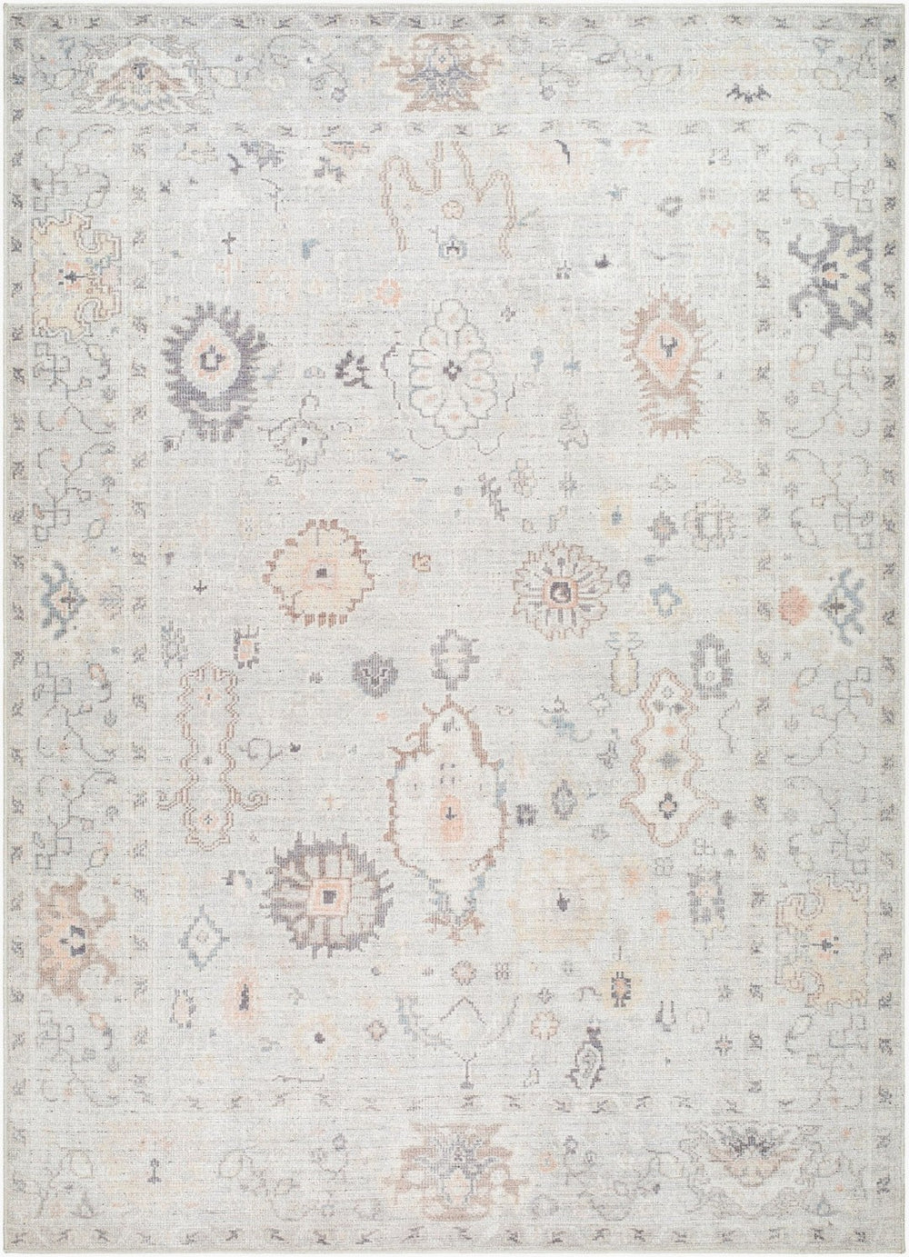 Livabliss Marlon Machine Woven Polyester Accent Rug for Entryways Bathrooms and High Traffic Spaces Light Slate, Gr 9'11" x 14' MLO2308-91114