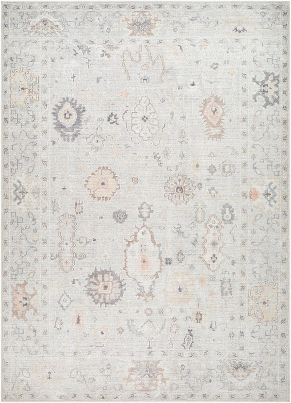 Livabliss Marlon Machine Woven Polyester Accent Rug for Entryways Bathrooms and High Traffic Spaces Light Slate, Gr 9'11" x 14' MLO2308-91114