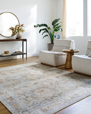Livabliss Marlon Machine Woven Polyester Accent Rug Soft Medium Pile for Entryway or Bedside Olive, Light Ol 9'1" x 12' MLO2312-9112