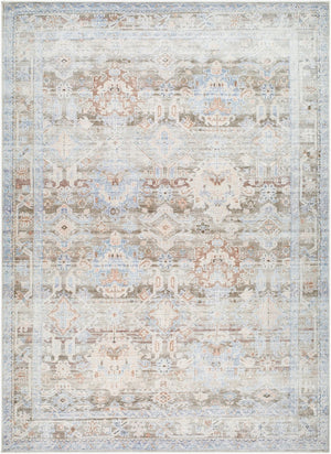 Livabliss Marlon Machine Woven Polyester Accent Rug Soft Medium Pile for Entryway or Bedside Olive, Light Ol 9'1" x 12' MLO2312-9112