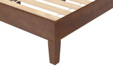 English Elm Steve Silver - Nix - Full Platform Bed Natural - Dark Brown