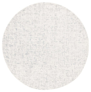 Safavieh Micro-Loop 537 Hand Tufted Modern Rug Grey / Ivory MLP537G-8