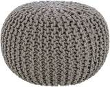 Malmo MLPF-004 14"H x 20"W x 20"D Pouf MLPF-004 Livabliss Surya