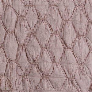 Surya Melissa Quilt - Premium Indian Cotton, Cozy Cottage Style, Machine Washable & Durable Comfort 68"X86" Blush Cotton,Cotton Mls1000-t