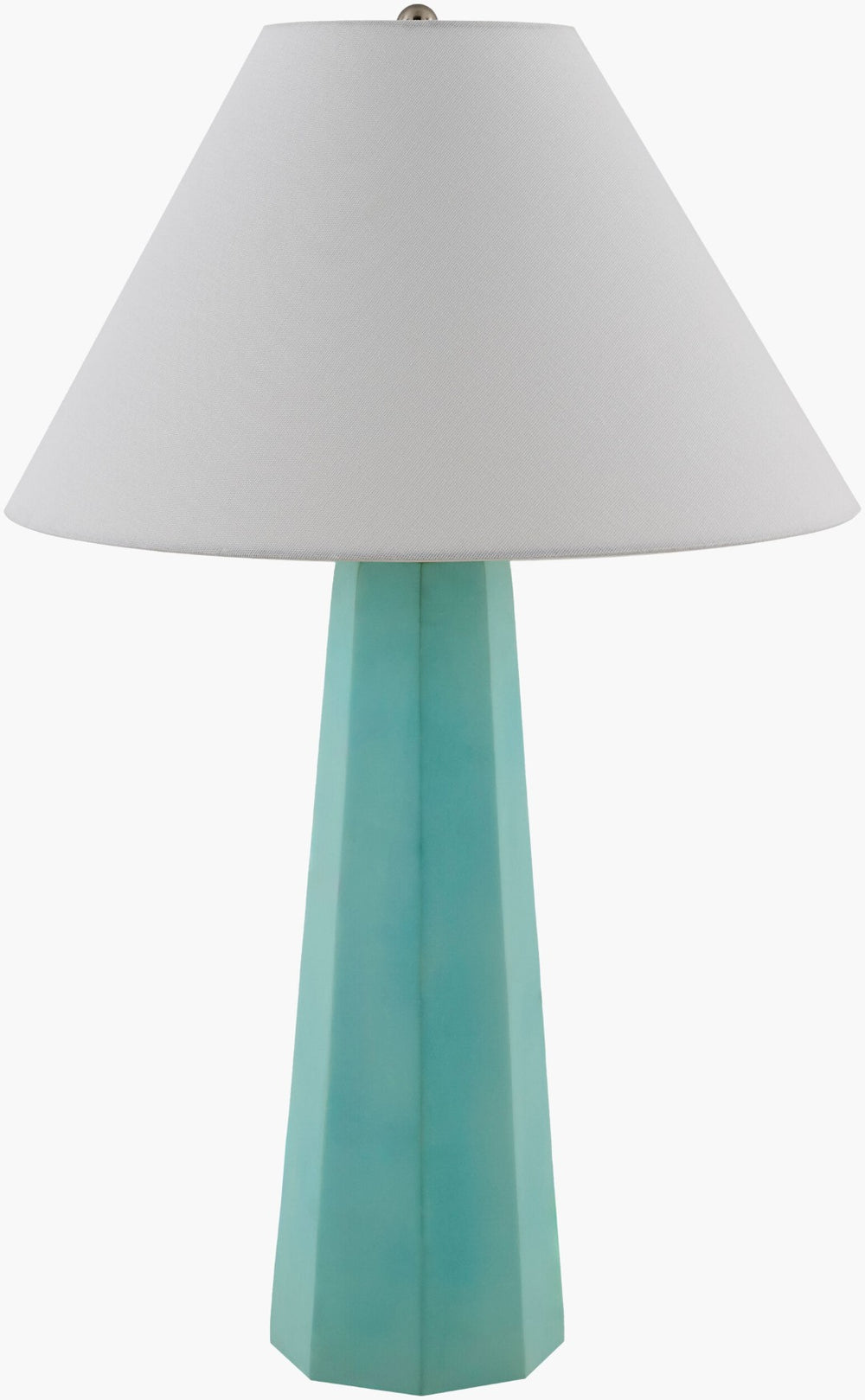 Livabliss Millau Cement Base Table Lamp with Linen Shade for Industrial Rustic Home Decor MLU-001