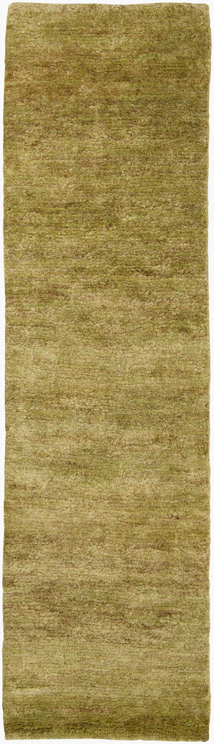 Surya Marley Mly-1001 2'6" X 8' Handmade Jute Rug - Durable, Modern Decor With Natural Charm & Warranty Olive Jute Mly1002-268