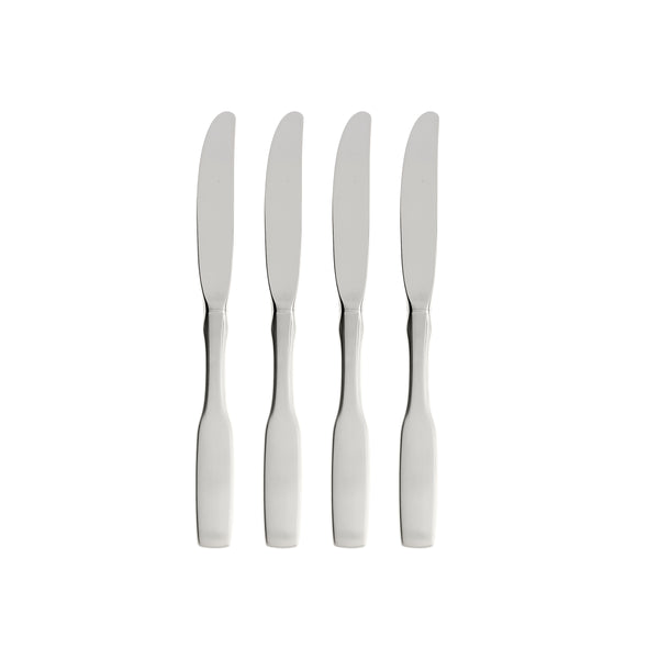 Lenox Oneida Paul Revere Fine Flatware Dinner Knives, Set of 4 Metallic, STAINLESS METAL 2640004B