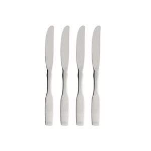 Lenox Oneida Paul Revere Fine Flatware Dinner Knives, Set of 4 Metallic, STAINLESS METAL 2640004B