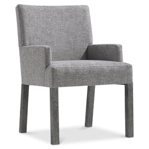 Bernhardt Bernhardt Menton Arm Chair — Modern Minimalist Upholstered Seating With Sutton Wood Legs, Cozy Comfort 352542