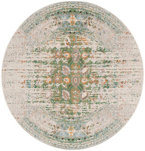 Safavieh Monaco 208 Power Loomed Rug Green / Ivory 9' x 12'