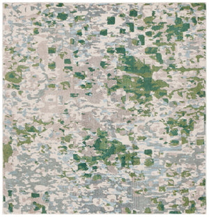 Safavieh Monaco 225 Power Loomed Rug Green / Blue 9' x 12'