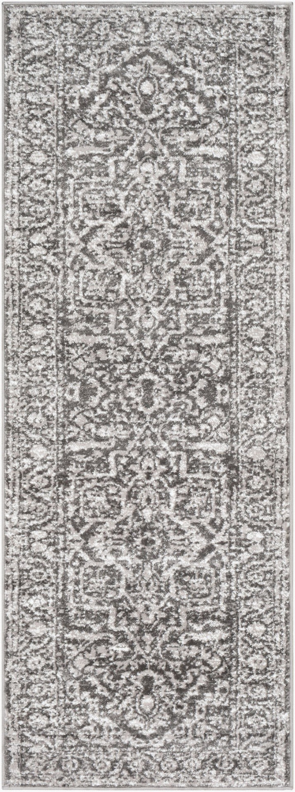 Livabliss Monte Carlo Polypropylene Runner Rug Traditional Medallion Pattern for Hallways MNC2300-2773