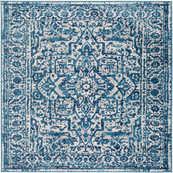 Livabliss Monte Carlo Traditional Turkish Polypropylene Area Rug for Living Room or Bedroom MNC2302-53SQ
