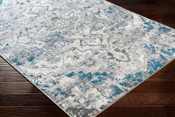 Livabliss Monte Carlo Medallion Area Rug Square Polypropylene Woven Traditional Living Room Accent MNC2318-53RD