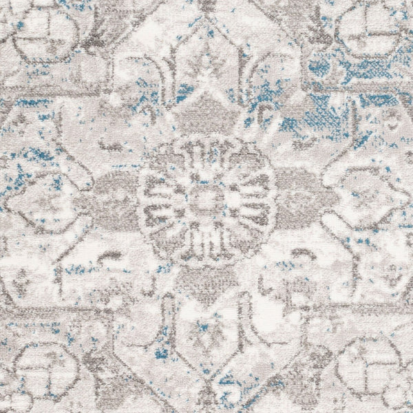 Livabliss Monte Carlo Medallion Area Rug Square Polypropylene Woven Traditional Living Room Accent MNC2318-53RD