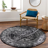 Monte Carlo MNC-2340 5'3" x 5'3" Machine Woven Rug MNC2340-53RD Livabliss Surya