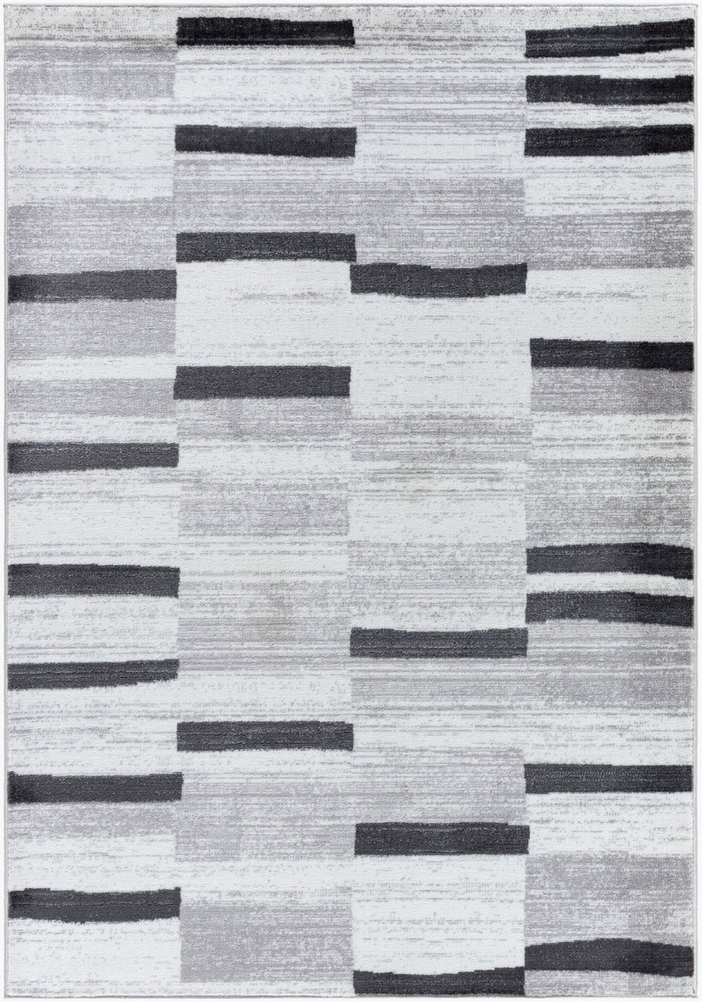 Livabliss Monte Carlo Art Deco Machine Woven Polypropylene Area Rug for Living or Dining Rooms Cream, Medium G 6'11" x 9' MNC2361-679