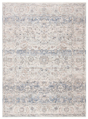 Safavieh Moon Dust 619A MND619A Power Loomed  Rug Grey / Blue MND619A-8