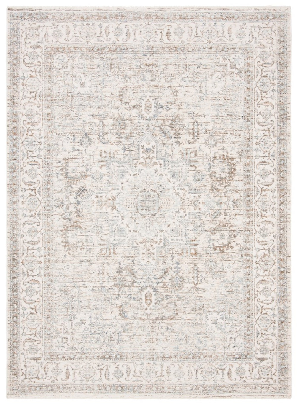 Safavieh Moon Dust 621 MND621 Power Loomed  Rug Beige / Ivory MND621A-8