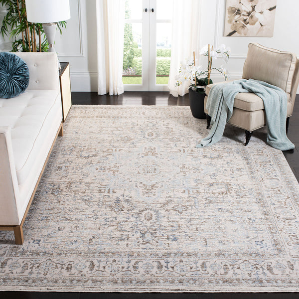 Safavieh Moon Dust 621 MND621 Power Loomed  Rug Beige / Ivory MND621A-8