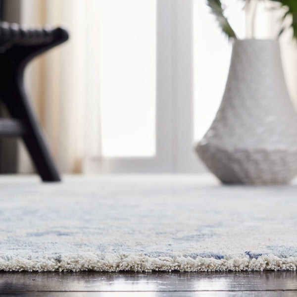 Safavieh Moon Dust 624 MND624 Power Loomed  Rug Grey / Blue MND624G-8