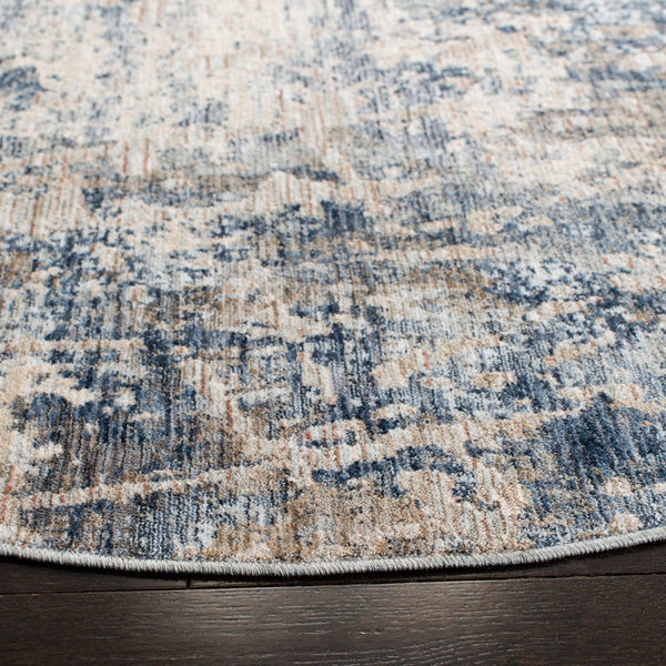 Safavieh Moon Dust 624 MND624 Power Loomed  Rug Grey / Blue MND624G-8