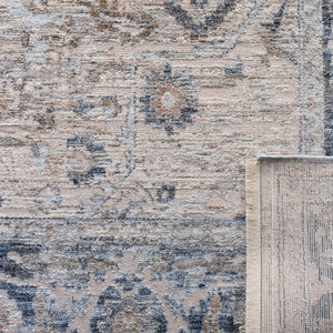Safavieh Moon Dust 631A MND631A Power Loomed  Rug Grey / Blue MND631A-8