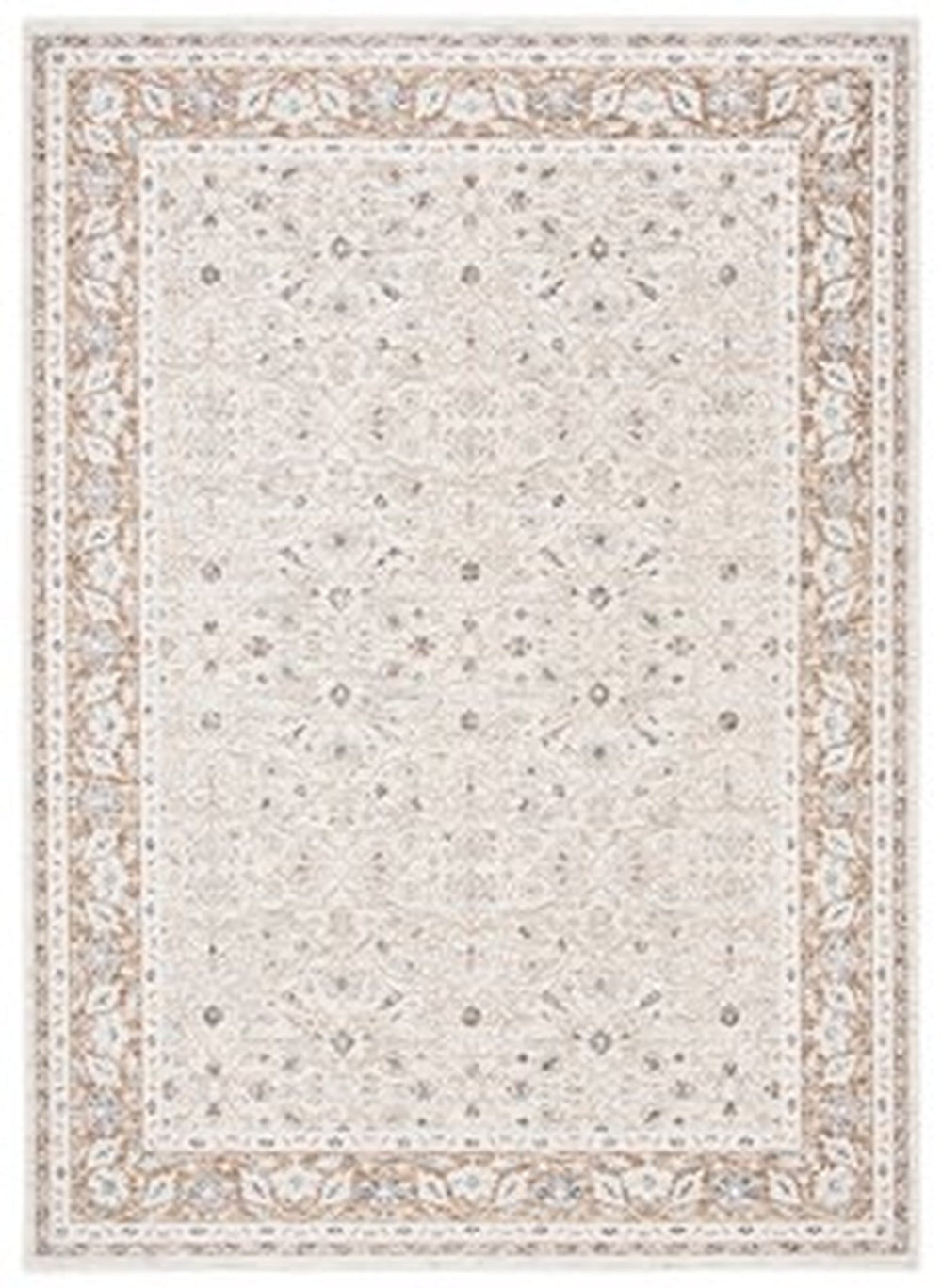 Safavieh Moon Dust 636A MND636A Power Loomed  Rug Beige / Ivory MND636A-8