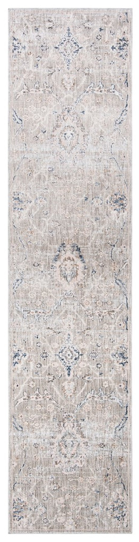 Safavieh Moon Dust 644 MND644 Power Loomed Traditional Rug Grey / Ivory MND644F-28
