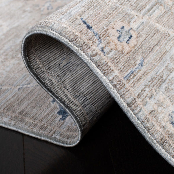 Safavieh Moon Dust 644 MND644 Power Loomed Traditional Rug Grey / Ivory MND644F-28