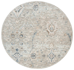 Safavieh Moon Dust 644 MND644 Power Loomed Traditional Rug Grey / Ivory MND644F-28