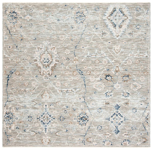 Safavieh Moon Dust 644 MND644 Power Loomed Traditional Rug Grey / Ivory MND644F-28
