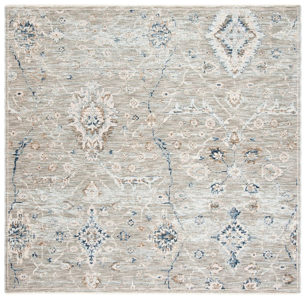 Safavieh Moon Dust 644 MND644 Power Loomed Traditional Rug Grey / Ivory MND644F-28