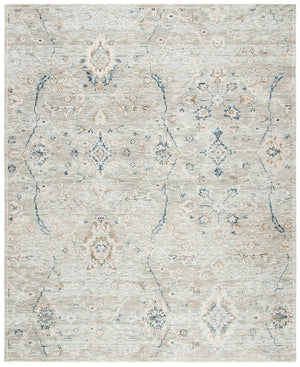 Safavieh Moon Dust 644 MND644 Power Loomed Traditional Rug Grey / Ivory MND644F-28